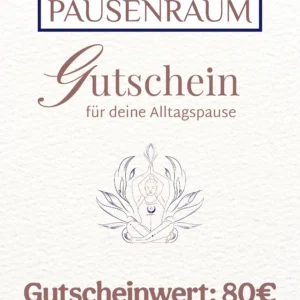 Geschenkgutschein 80€